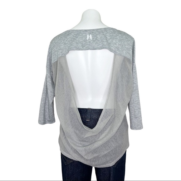 Victoria's Secret Grey Sexy Backless Top Shirt Medium - Picture 4 of 6